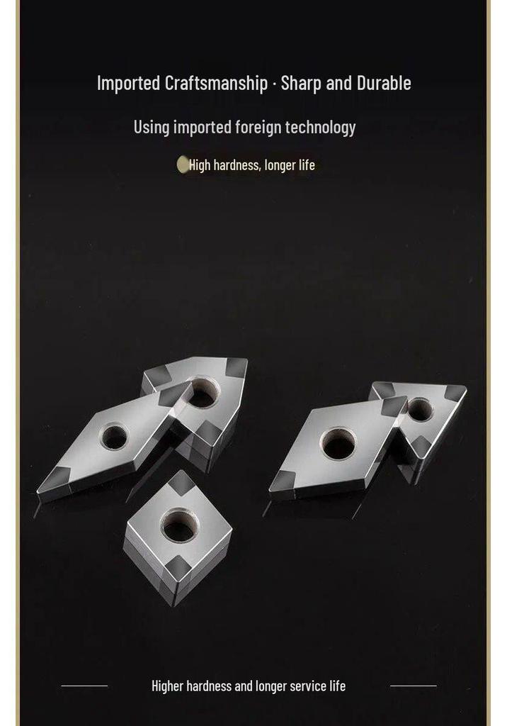 Diamond CNC Lathe Insert: CBN Superhard Steel Multi-Angle (TNMG, WNMG, VNMG, CNMG, SN)