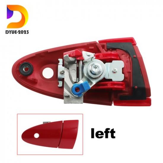 LH Door Outer Handle for Honda CRZ CR-Z with Key Hole Painted Red 2011-2015