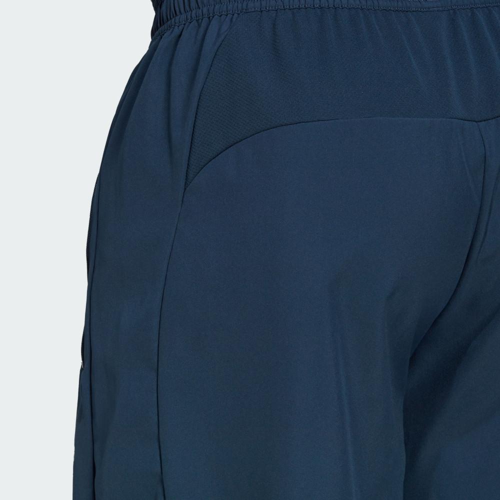 adidas Striped Logo Print Casual Sports Shorts Men Bottoms Navy-Blue GT8162