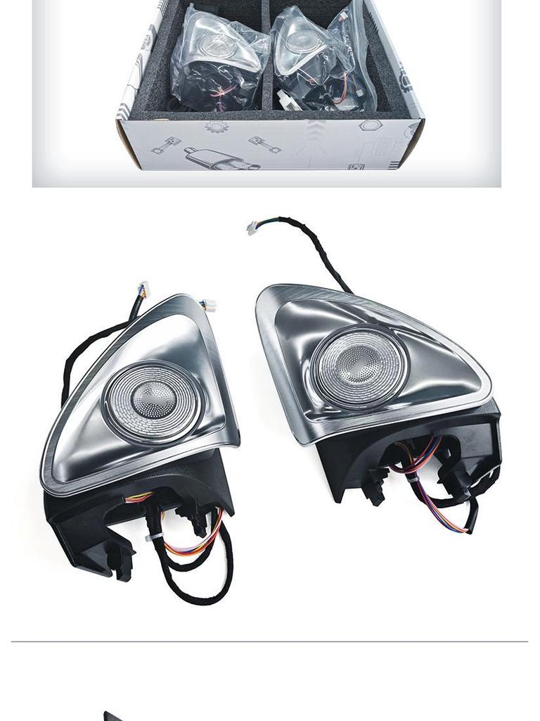 Compatible Ambient Light Rotating Tweeter Speaker for Tesla Model Y/3