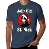 Jolly Old St Nick Cave Tshirt Basic Plain Tee For Spring And Summer Tshirt