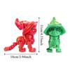 Plastic Material 3D Printed Cat Model Realistic Design Cute Cat Figure  Desktop Display