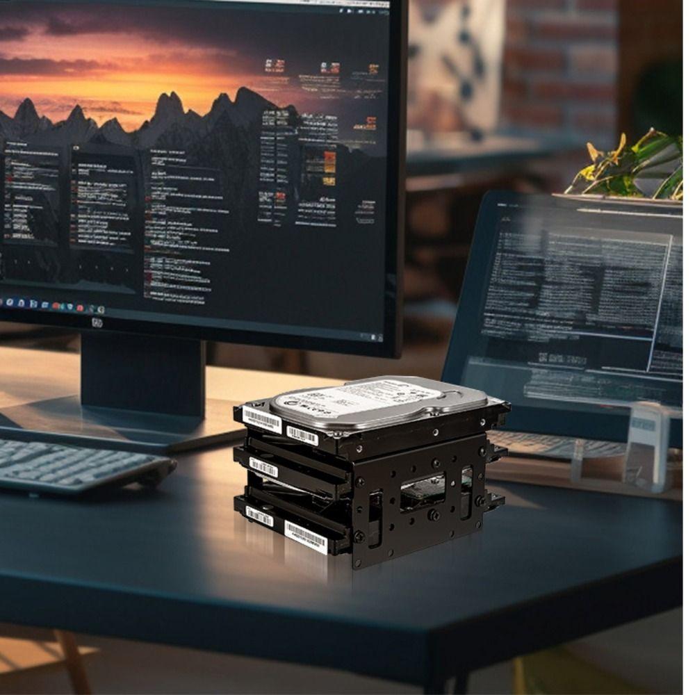2.5inch/3.5inch HDD Tray Metal Heat Dissipation SSD Bracket Universal Hard Disk Extension Stand Computer Peripherals