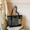 Modische Pendler-Tasche mit großem Fassungsvermögen, Damen-Herbst-Neuheit, Umhängetasche, tragbare Tote-Bag für Studenten