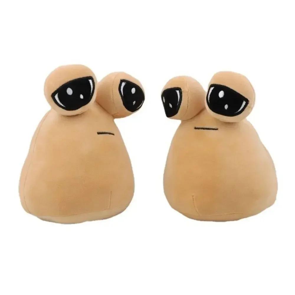 22cm Anime Game The Maw Pou Peluche Kawaii Cartoon My Pet Alien Pou Bambola Morbido Cuscino Imbottito Bambini Compleanno Natale Gif