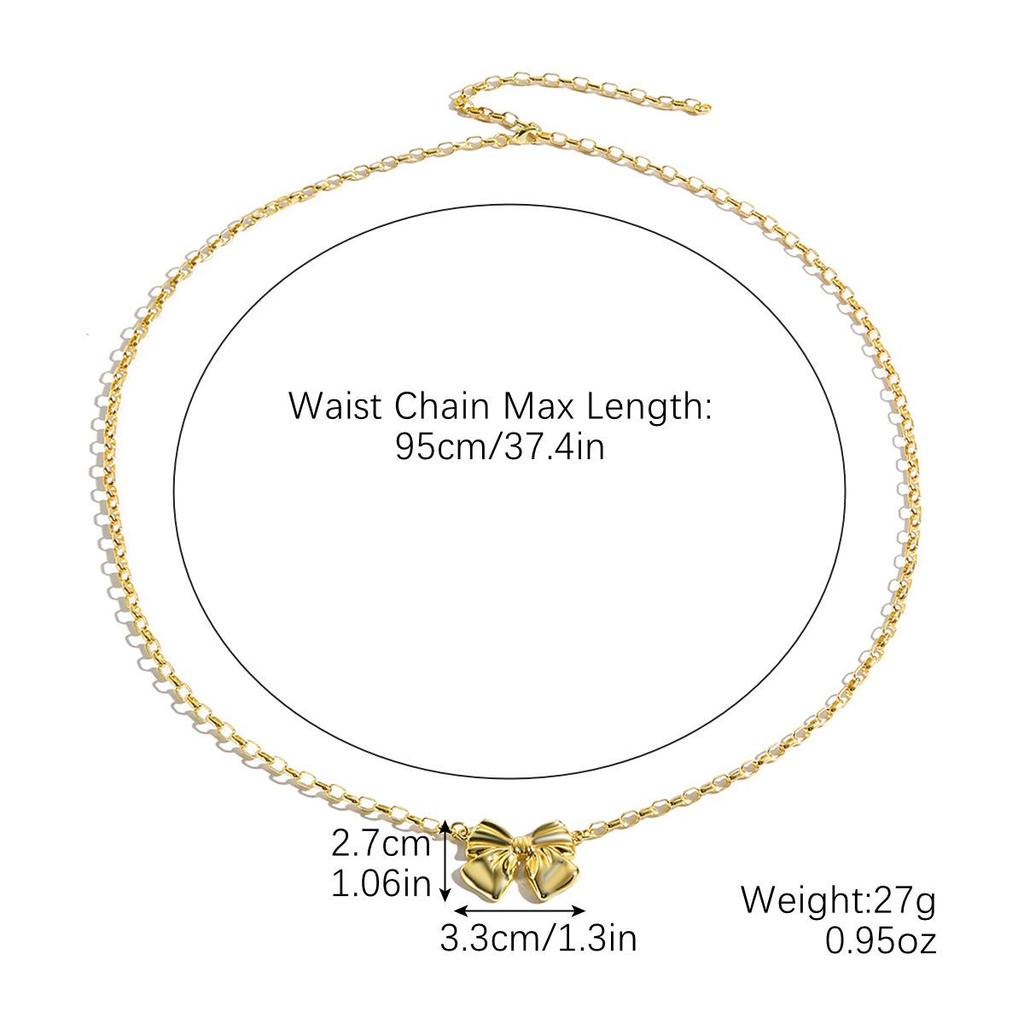 Necklace for Women Jewelry Necklace Women Hundred Premium Alloy Bow Necklace Beautiful Elegant Necklace for Her