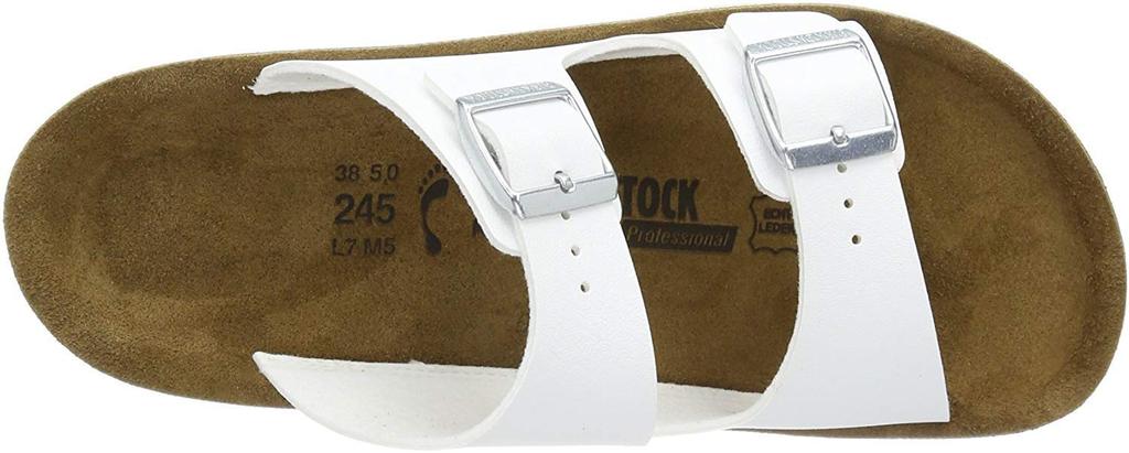 Birkenstock Bilbao Size Cm (Narrow Width) Sandals, Women's, White, 23.0