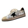 Soft Leather Female Stars Retro Old Small Dirty Shoes New Fashion Versatile Casual Board Shoes German Training Shoes