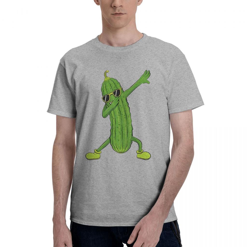 Dabbing Pickle Dancing Cucumber Lover 100 Cotton Casual Breathable Confortable Tshirt Mens Clothing Brands Men Clothes