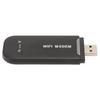 4G WiFi Router Black Up To 10 Users Stable Easy Connection USB Plug and Play 4G LTE Router for Hotspot Micro SIM Card