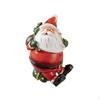 Festive Resin Santa Statue - Mini Christmas Figurines for Home Decor and Gift Giving