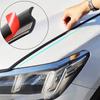 2 Meter Black Universal Car Door Seam Dust-proof Wind-reducing Noise Sealing Strip Edge Rubber Weatherstrip Sealing Rubber Strip