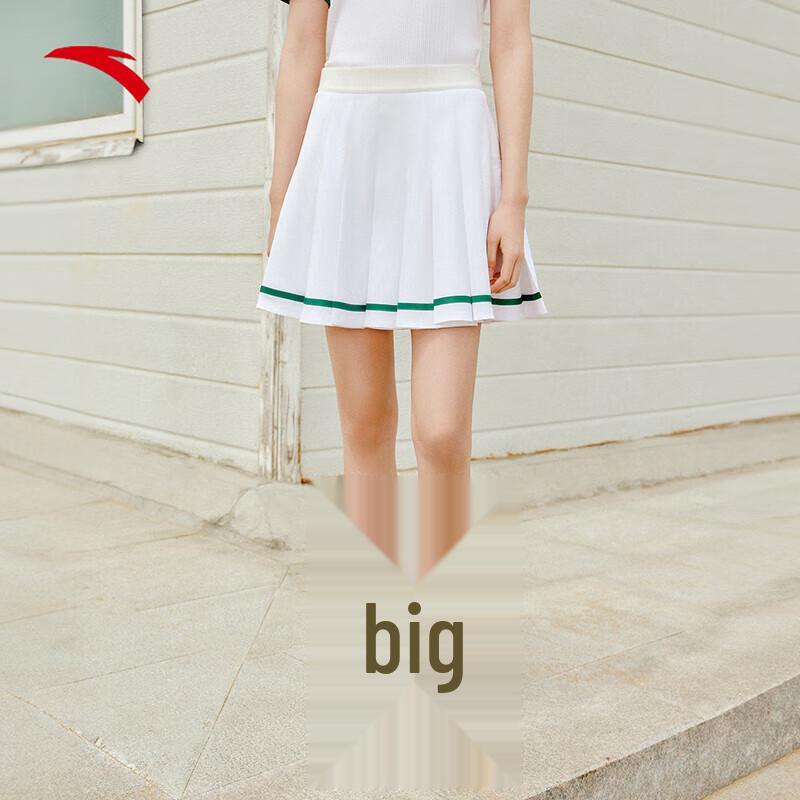 ANTA Women s Tennis Style Pleated Sports Skirt with Lining L