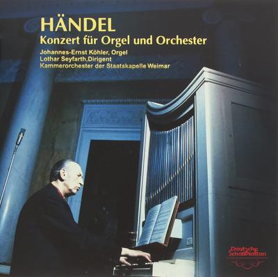 CD KÖHLER (JOHANNES ERNST), HANDEL, SE - Handel: Organ Concertos KICC9497 Japan Classical Used