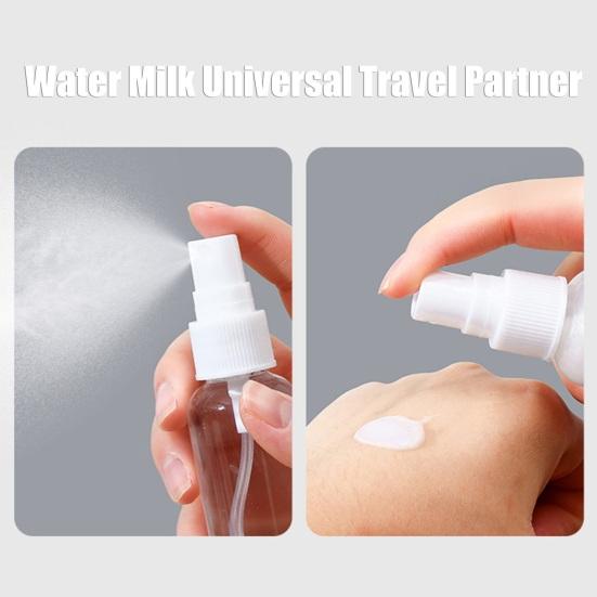 5/10/20Pcs 30/50/100ML Fine Mist Spray Bottle Set Leak-proof Mini Empty Bottle Portable Travel Clear Refillable Spray Bottle Container