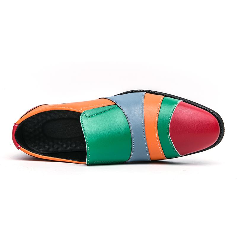 Módní kožené boty Pánské ležérní mokasíny Luxusní design Nazouvací Pánské společenské boty Ležérní styl Velká velikost Dobrá podrážka odolná proti opotřebení