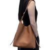2025 N+ew casual shoulder bag leather women's bag large capacity tote bag simple trend cross-body bag source factory