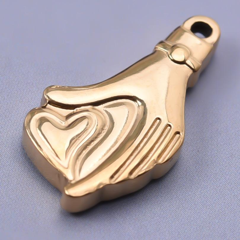 6pcs/Lot Different Heart Pendants For Jewelry Making Supplies 18k Real Gold Plated Stainless Steel Charms Bulk Sun Flower Charm