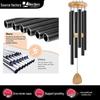 37-Inch 6-Tube Aluminum Wind Chime with Logo Customization Option