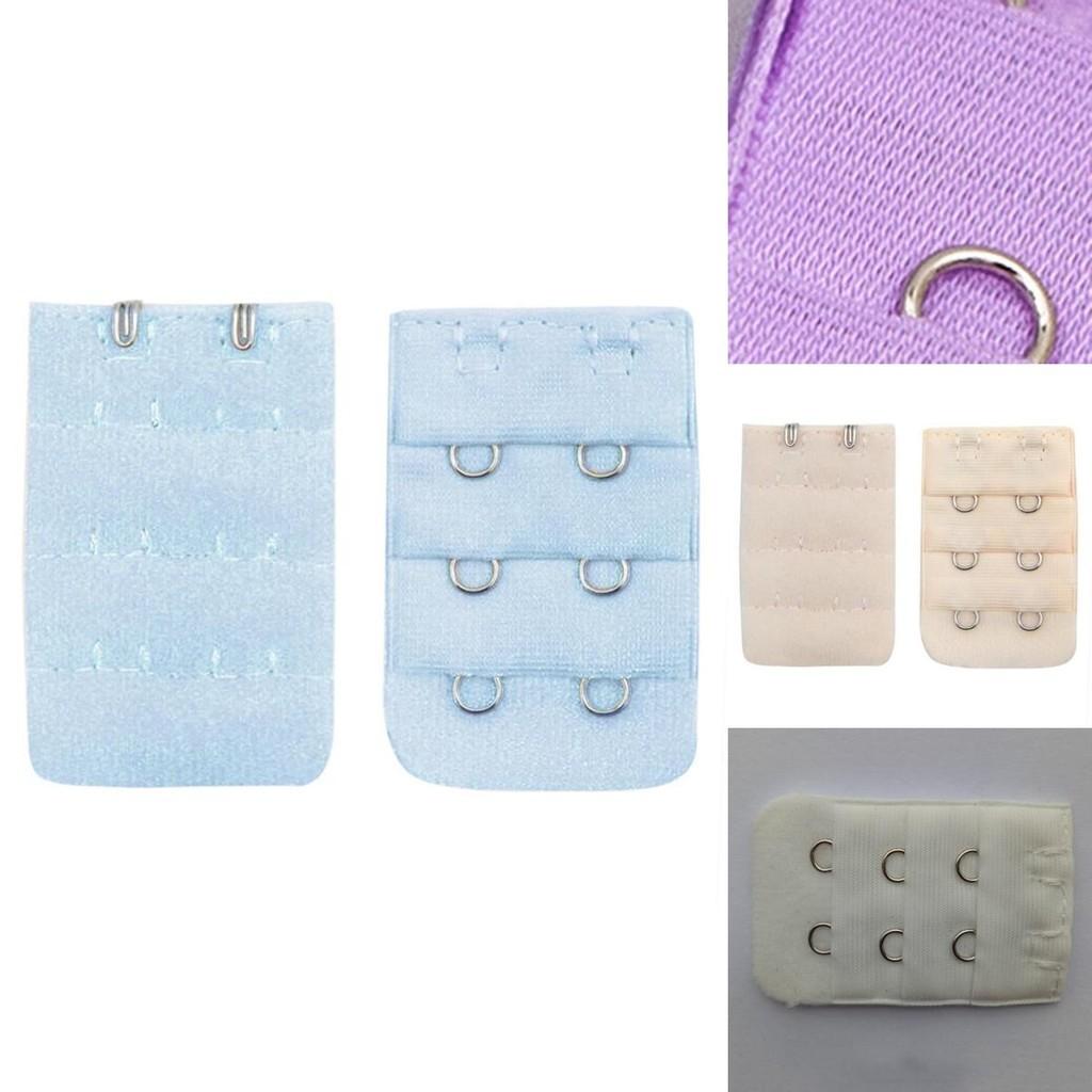 Bequeme Damen Verstellbare BH-Verlängerungen mit 2x3 Positionen Haken für Perfekte Passform