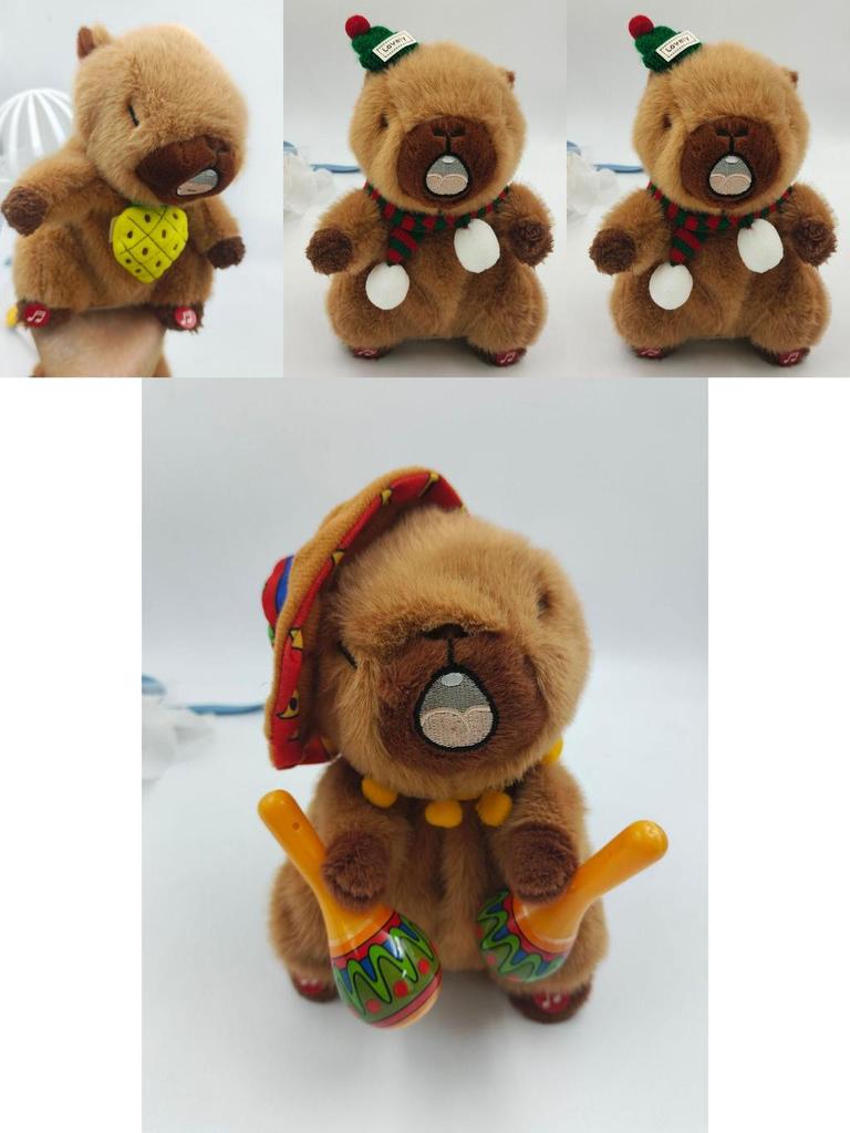 Capybara Interaktives Plüschtier mit Musik und Sprache für Kinder Geschenk