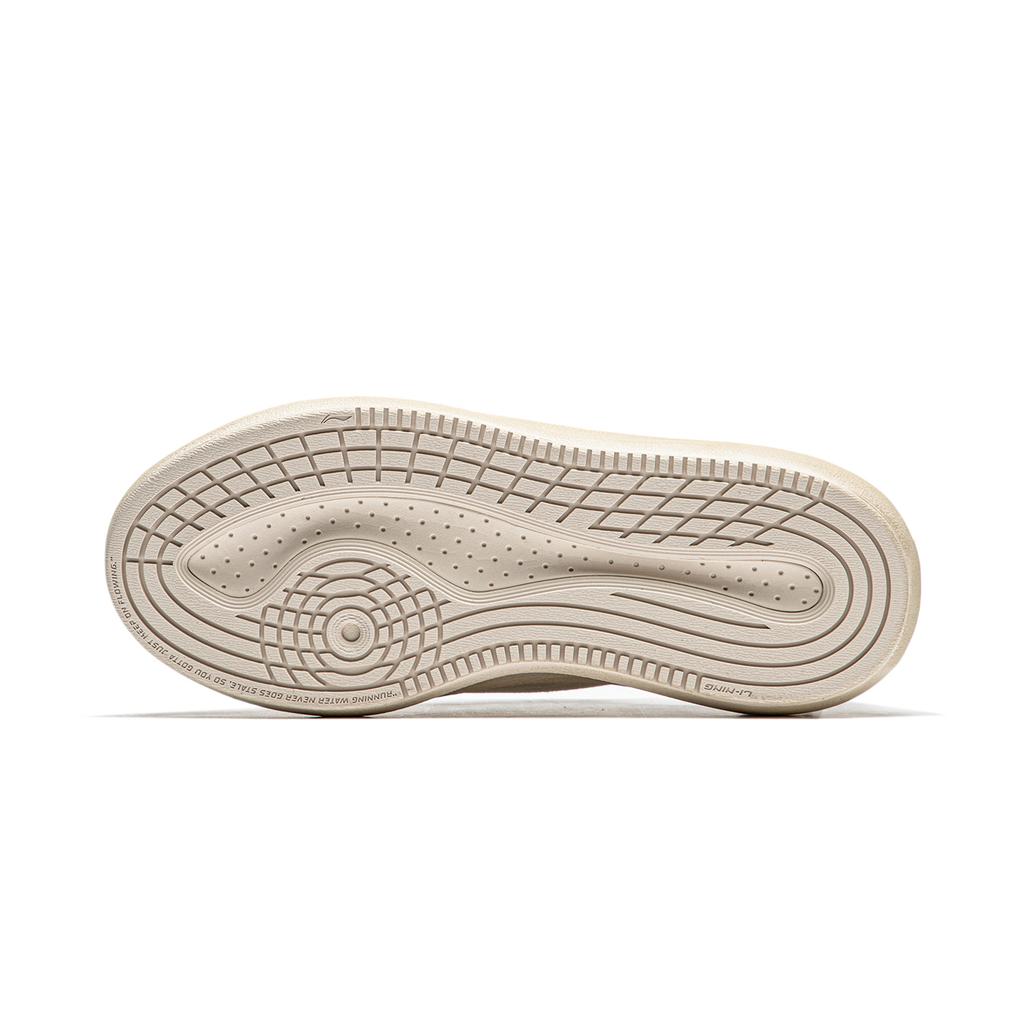 New LiNing Yun You C4D Cushioning Wear Resistant Low Top Casual Shoes Women's Ivory AZGU038-4