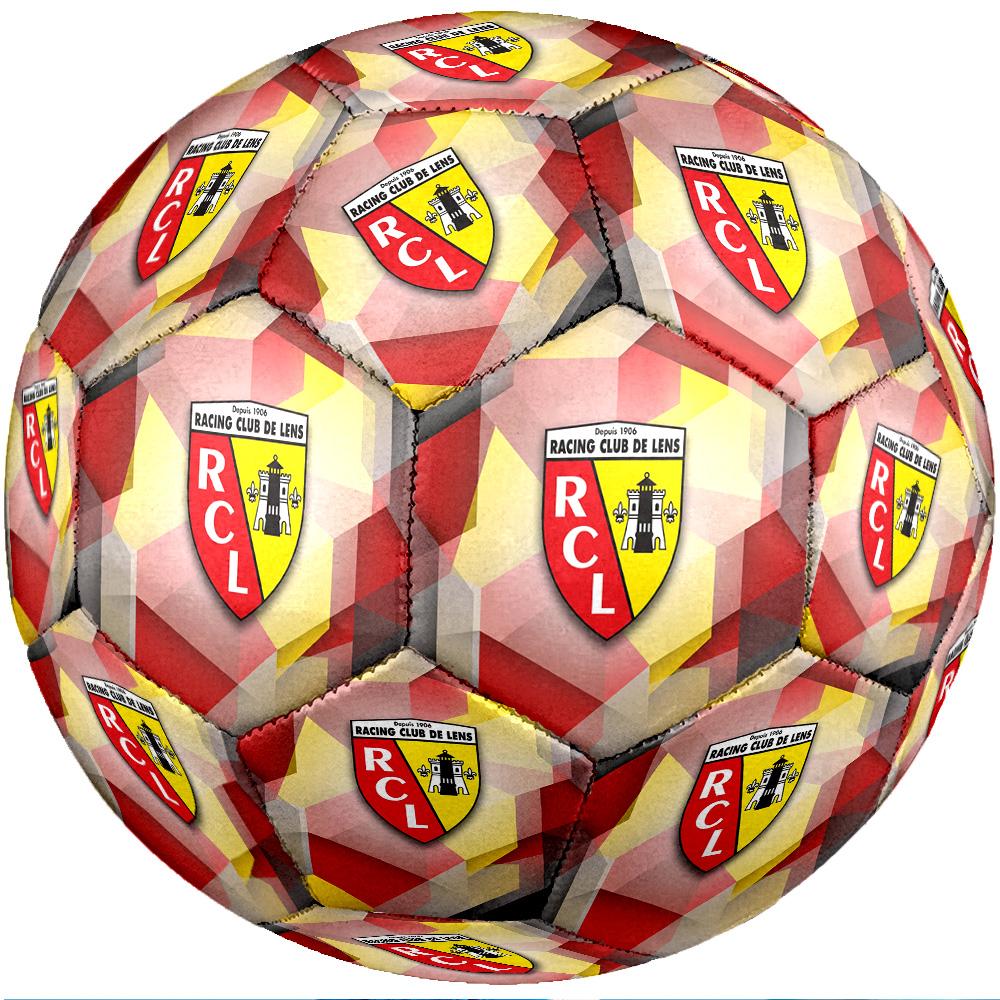 Lens FC Size 5 Standard Football Durable Training Match Soccer Ball for Adult Outdoor Sports