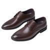 Men's Business Dress Leather Shoes Men's Leather Casual Soft Sole Soft Surface Men's Shoes Breathable Lace-up Work Shoes Factory