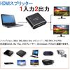 Wise HDMI Splitter, HDMI Splitter, 1 Input, 2 Outputs, Simultaneous Output, HDCP2.2, 4K/3D/1080P ...