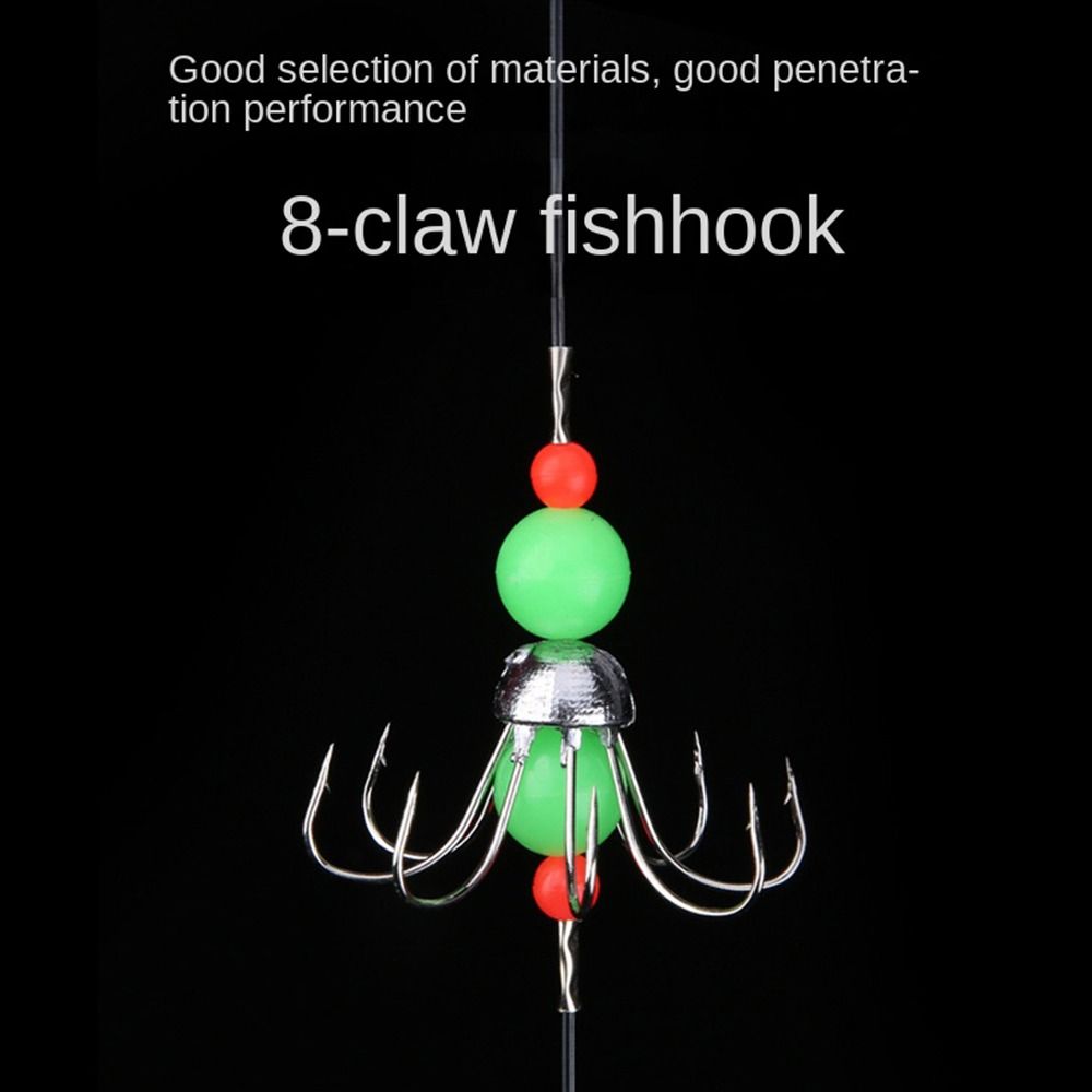 Fishing Group String Hook Anti Bite Bionic Squid Hook 2023 Explosive Hook  Sea Fishing