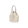 Coach Dempsey 22 Classic Leather Bucket Bag Women Handbags White C4100-IMCHK