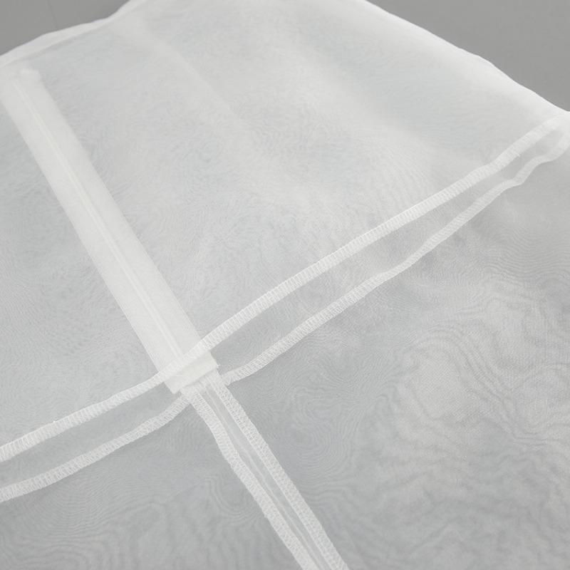 Fustă Sexy din Plasă Transparentă Femei Alb Talie Înaltă Fantă Largă Fuste Lungi Toamnă Modă de Stradă Club Petrecere Fustă Femeie