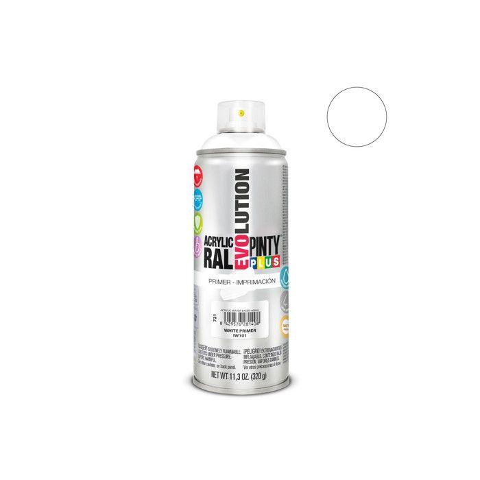 Peinture En Aérosol Pintyplus Evolution Water-based 520cc Appret Blanc Iw101