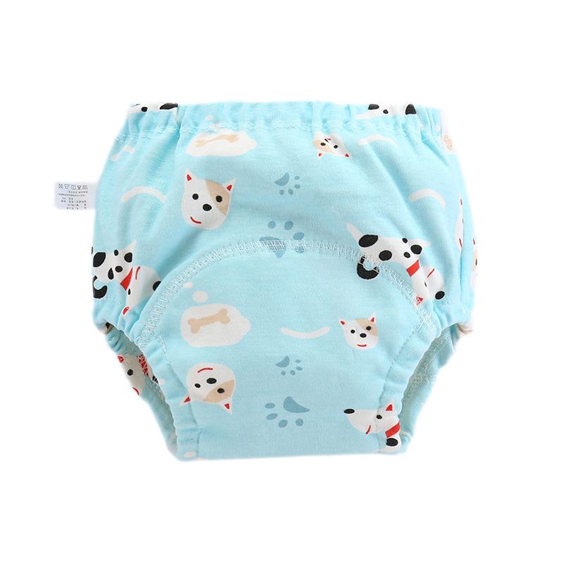 Baby Cotton Diapers Washable Training Pants Reusable Infant Nappy Cloth Diaper