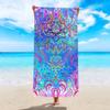 Galaxy Mandala Beach Towel Boho Microfiber Oversized Quick Dry Bath Towel for Yoga Camping Pool Travel