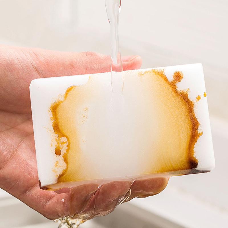 Nano Magic Sponge Melamine Dishwashing Cloth – Durable Kitchen Oil and Range Hood Cleaner.