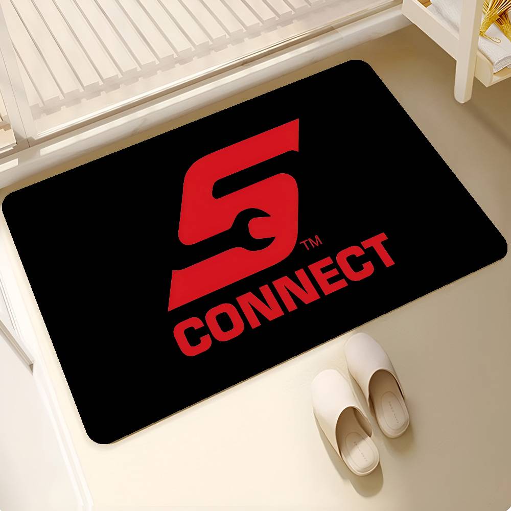 

Snap On Tools Door Mat Washable Non-Slip Living Room Sofa Chairs Area Mat Kitchen Toilet Rug 40x60cm