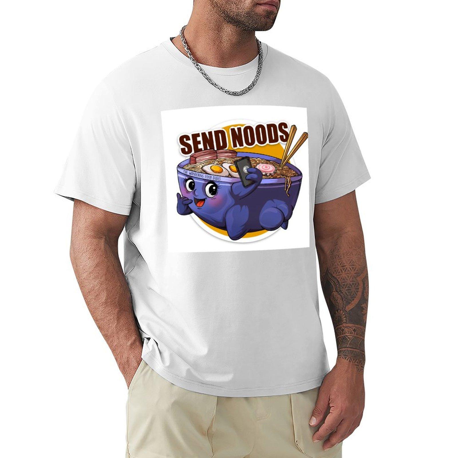 Send Noods Collection Tshirt Odor Resistant Short Sleeve Top S