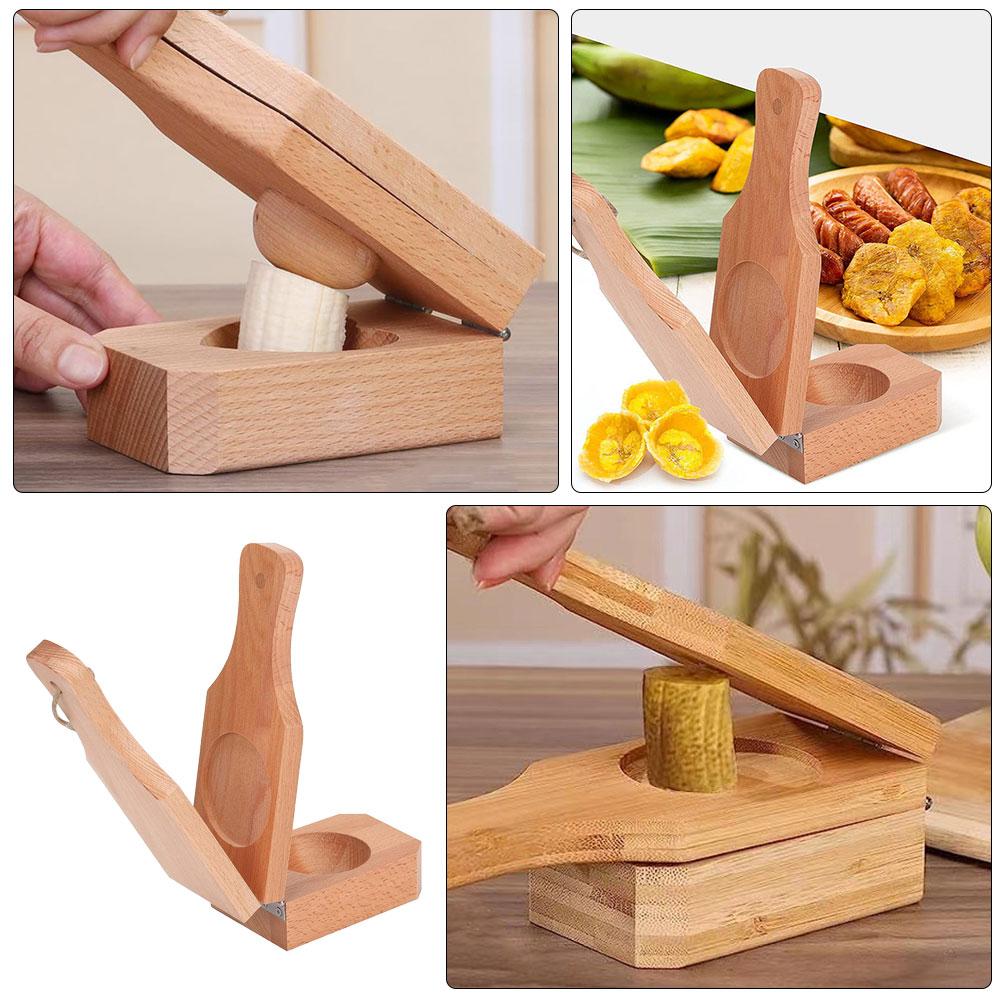 Crusher Gadgets Banana Holder Press Fruit Basket with Hanger Counter Tools Potato Ricer Plantain