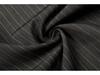 Lu Sheng Unisex Retro Striped Grey Casual Pants - Old Money Style Loose Western Trousers