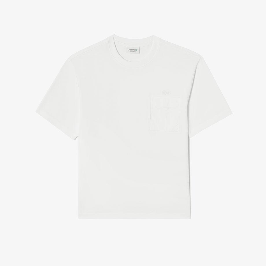 Lacoste Men's Hard Twist Woven Pocket T-shirt TH258E-55G70V