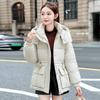 Padded clothes, down padded clothes 2025 winter new fashion loose thickened medium and long thermal padded jacket