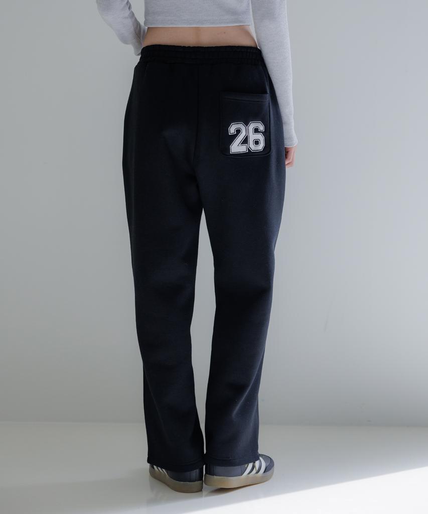 KITTY POTTERY Essentials Semi-Wide Sweatpants Black