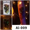 Rikalong Cross-border Halloween Luminous Temporary Spider Tattoo Stickers - Realistic & Scary Designs