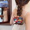 Korean Style Flower Hair Band Pastoral Style Floral Hair Rope Korean Elastic Scrunchies  Outing