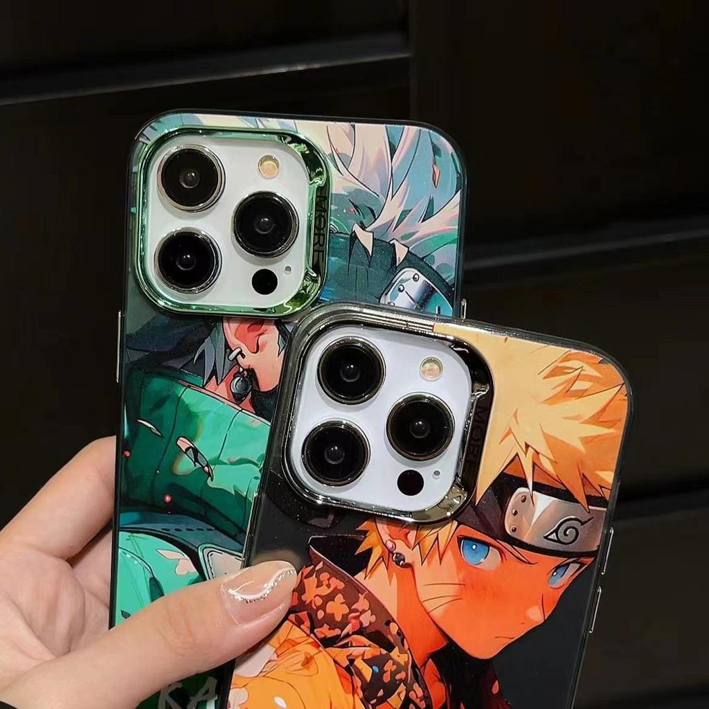 Naruto iPhone 16 Pro Max Case - Fits Apple 12/11, 14 Pro/13 with Kakashi Design