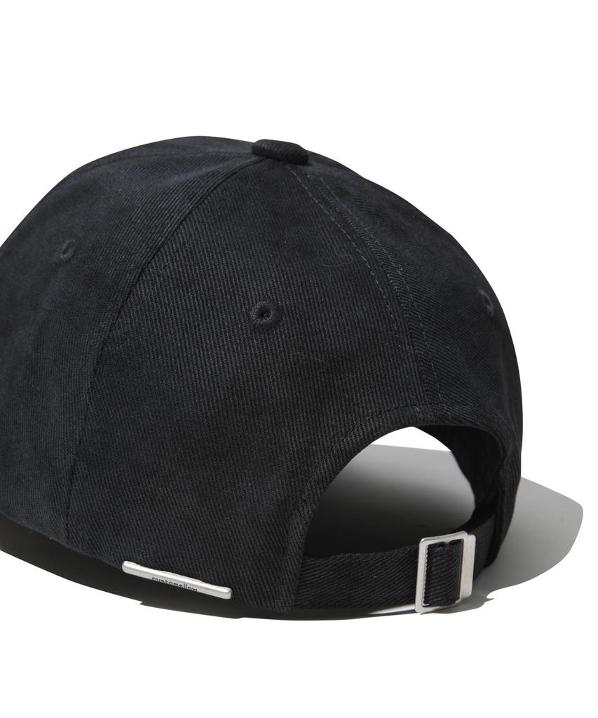 Keoseuuteommellou Black Logo Embroidery Cap Carax25103Bkx