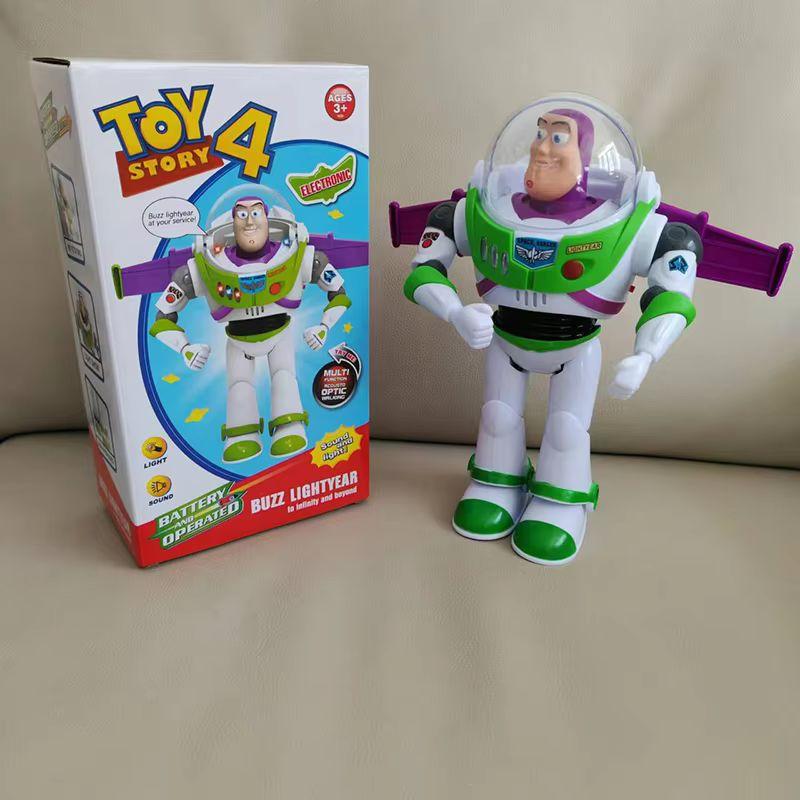 

Popular Available Now Plaything Story Buzz Lightyear Electric Standing Robot Figure Action Figure Pixar Miniature Plaything Suitable Children-Friendly with box