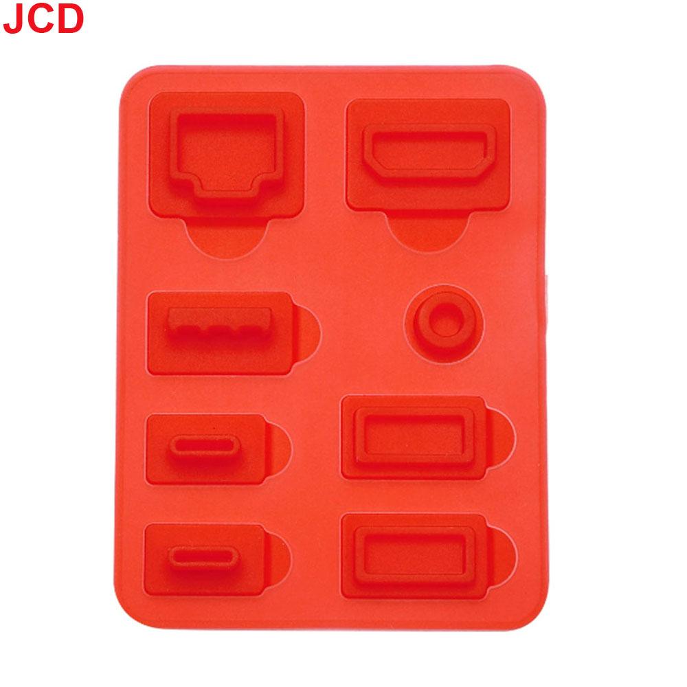 JCD 1set Dust plug Prevent Protective Cover Silicone Case Anti-dust USB Ports Dustproof Kit For PS5 Slim Console