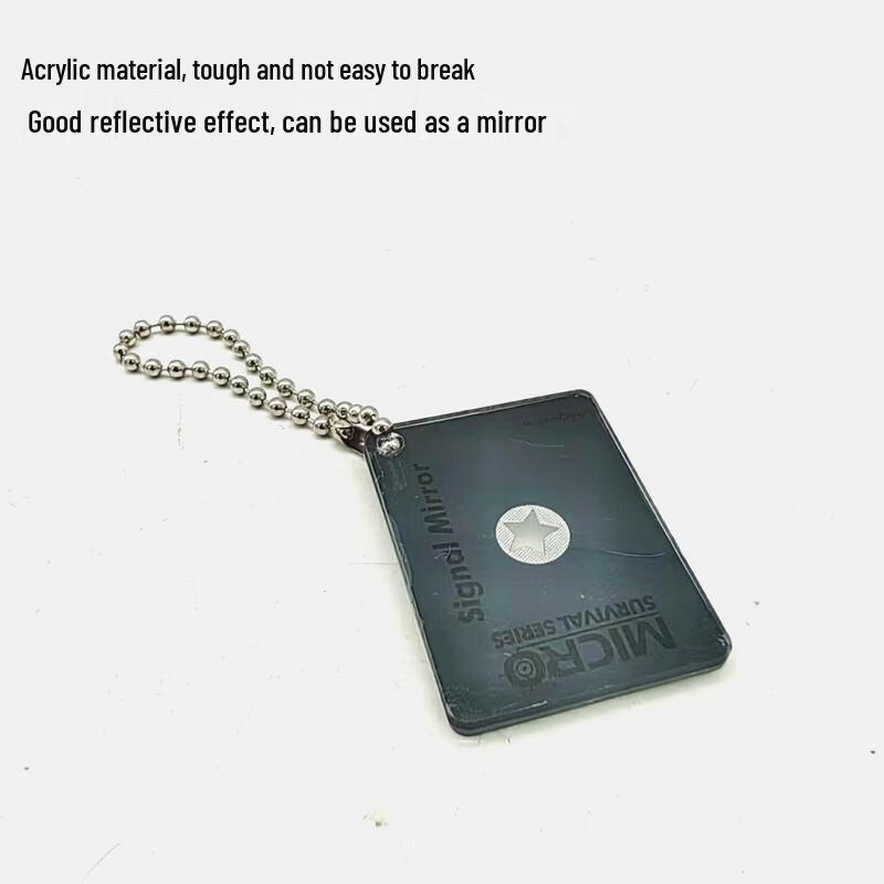 Portable Survival Signal Mirror Set